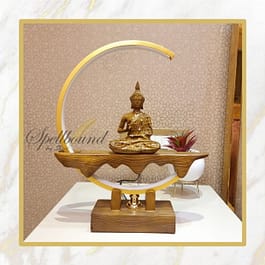 Serene Buddha Figurine LED Table Lamp